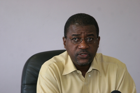 Chief medical Health Officer in St. Kitts and Nevis Dr. Patrick Martin (File Photo)